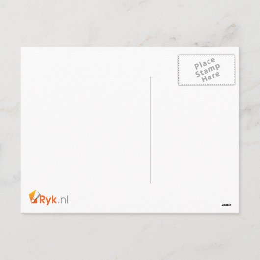 De Paniek van Kerstmis Feestdagenkaart (Achterkant)