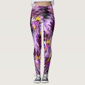 De Pansies binnen.... Leggings (Voorkant)