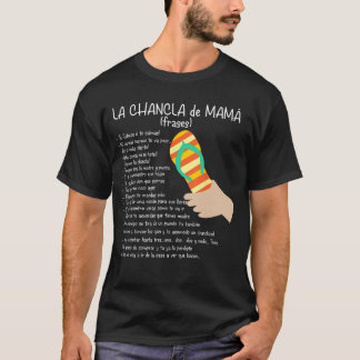 De pantoffel Sarcasme Humor Latijnse Vintage Uitdr T-shirt