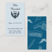 De pantserwinkel met Man Visitekaartje (Voorkant / Achterkant)