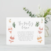 De panty game lingerie cactus champagne (Staand voorkant)