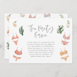 De panty game lingerie cactus champagne