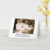 De papa beschuldigde altijd de Hond Kaart (Gele Bloem)