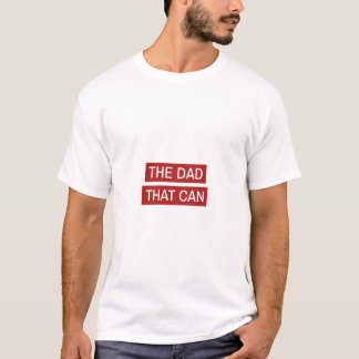 De Papa Die Kan - Rood Design T-shirt