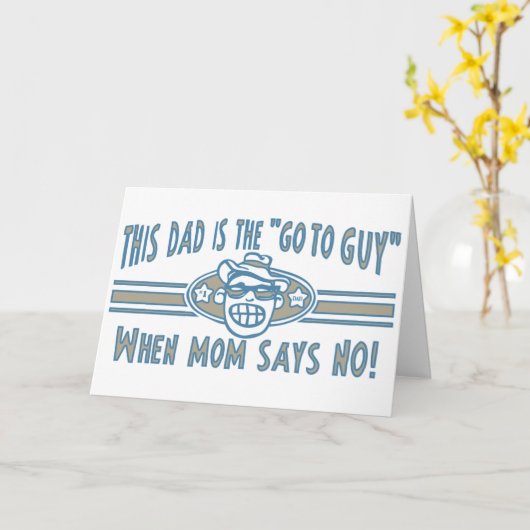 De papa gaat naar Kerel Kaart (Gele Bloem)