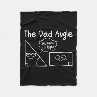 De papa-invalshoek waarvan je weet dat ik goed ben fleece deken