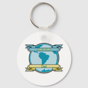 De Papa van de Kampioen van de wereld Sleutelhanger
