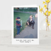 De Papa van de rookwolk Kaart (Gele Bloem)