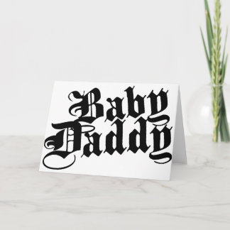 De Papa van het baby Kaart
