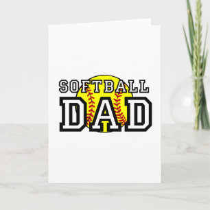 De Papa van het softball Kaart
