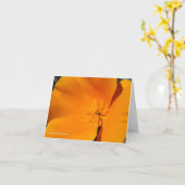 De Papaver van Californië Kaart (Gele Bloem)