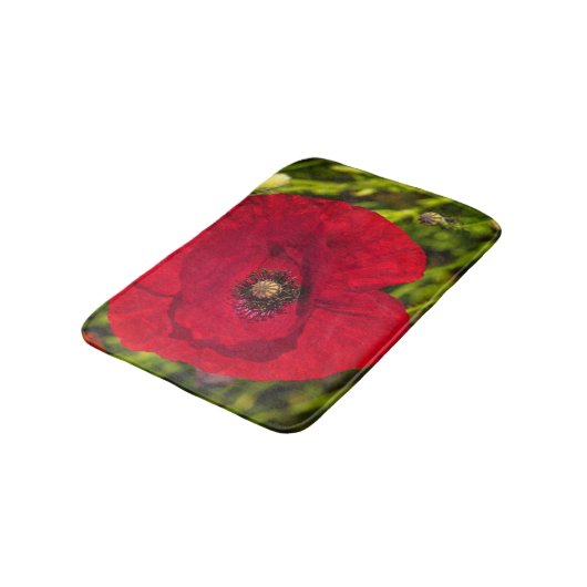 De papaverreeks #2 badmat (Gekanteld)