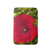 De papaverreeks #2 badmat (Voorkant Verticaal)