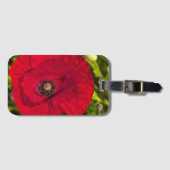 De papaverreeks #2 bagagelabel (Voorkant (horizontaal))