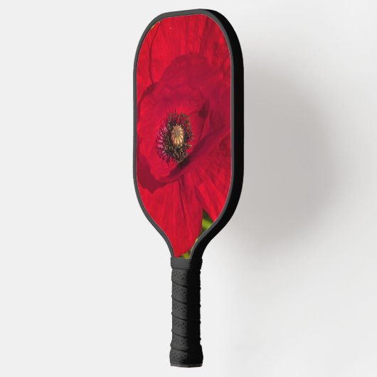 De papaverreeks #2 pickleball paddle (Links)