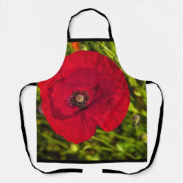 De papaverreeks #2 schort