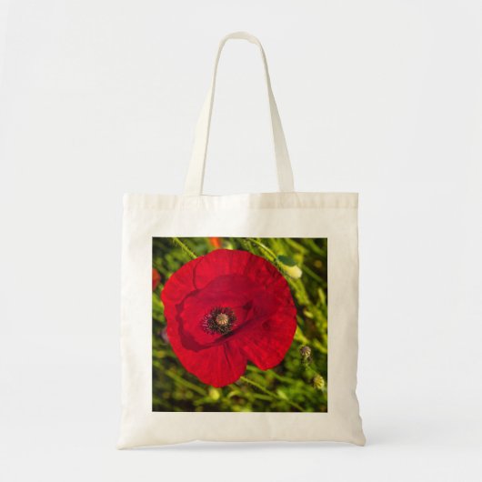 De papaverreeks #2 tote bag (Voorkant)