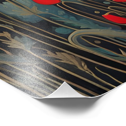 De papavers foto afdruk (Hoek)