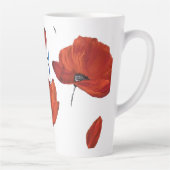 De papavers latte mok (Rechts)