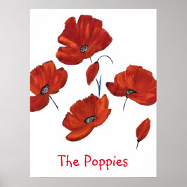 De papavers poster