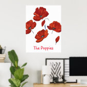 De papavers poster (Thuiskantoor)