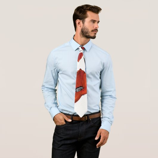 De papavers stropdas (In situ)