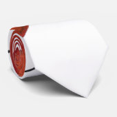 De papavers stropdas (Opgerold)