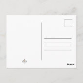 De papegaai - Briefkaart (Achterkant)