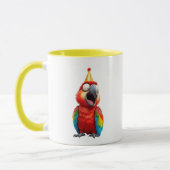 De papegaai is een clown. mok (Links)