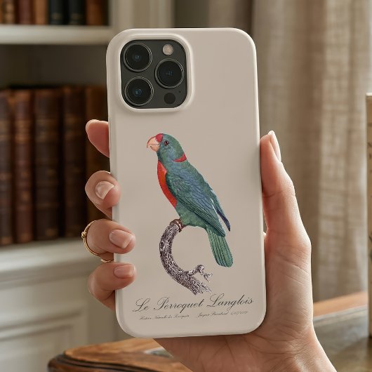 De papegaai Langlois van Jacques Barraband Case-Mate iPhone Case
