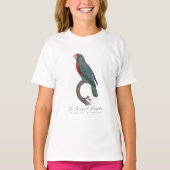 De papegaai Langlois van Jacques Barraband T-shirt (Voorkant)