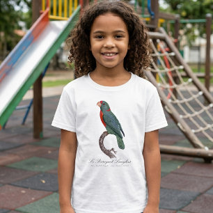 De papegaai Langlois van Jacques Barraband T-shirt