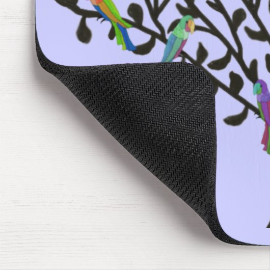 De papegaai muismat (Hoek)