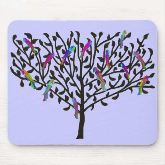 De papegaai muismat (Voorkant)