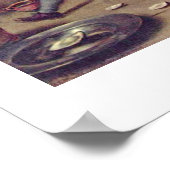 De papegaai van Jan Steen Poster (Hoek)