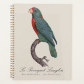 De papegaai van Langlois door Jacques Barraband Planner (Voorkant)