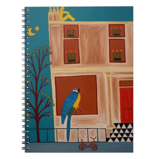 De papegaai van Shepherd's Struik 2007 Notitieboek (Voorkant)