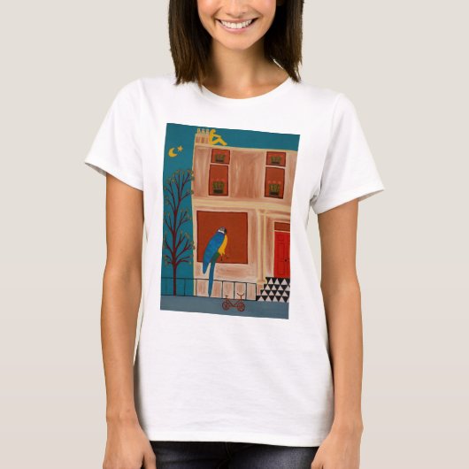 De papegaai van Shepherd's Struik 2007 T-shirt (Voorkant)
