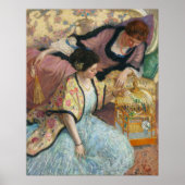 De Papegaaien van Frederick Carl Frieseke Poster (Voorkant)