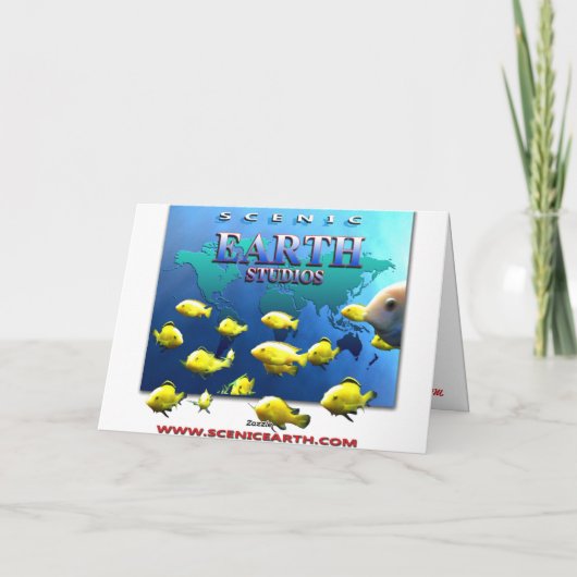 De papegaaien vrolijk kerstfeest Wenskaart Feestdagen Kaart (Achterkant)