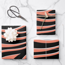 De Papier Cadeau-pagina voor een prettig aanbod Inpakpapier Vel