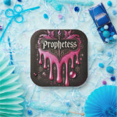 De papieren Borden van de profetes: Serveer moedig Papieren Bordje (Feest)