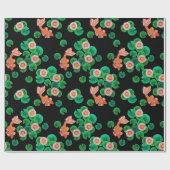 De papieren Koi Pond Cadeaupapier (Vlak)