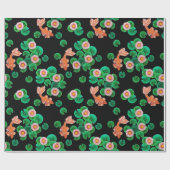 De papieren Koi Pond Cadeaupapier (Vlak)