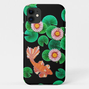 De papieren Koi Pond iPhone 11 Hoesje