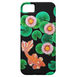 De papieren Koi Pond iPhone 11 Hoesje