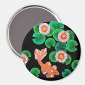 De papieren Koi Pond Magneet (Voorkant / Achterkant)