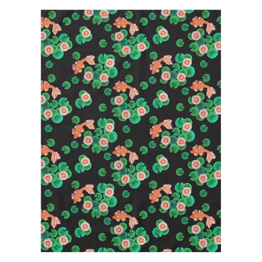 De papieren Koi Pond Tafelkleed (Voorkant)