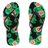 De papieren Koi Pond Teenslippers (Voetbed)