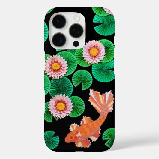 De Papieren Koi Vijver Case-Mate iPhone Case (Achterkant)